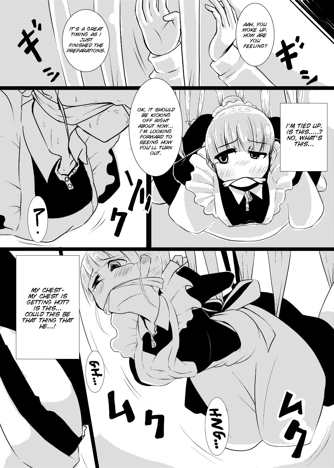 Maid-san no Chichi o Ookiku Shitari Shishi o Buttagiru dake no Manga page 10 full