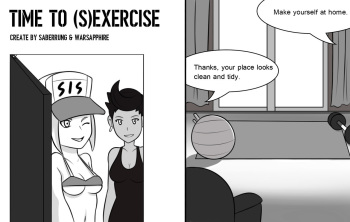 [Saberrung] Time to (s)exercise cover