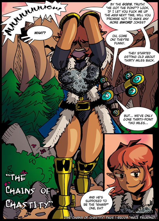 Peppermint Saga #2 - The Chains of Chastity page 2 full