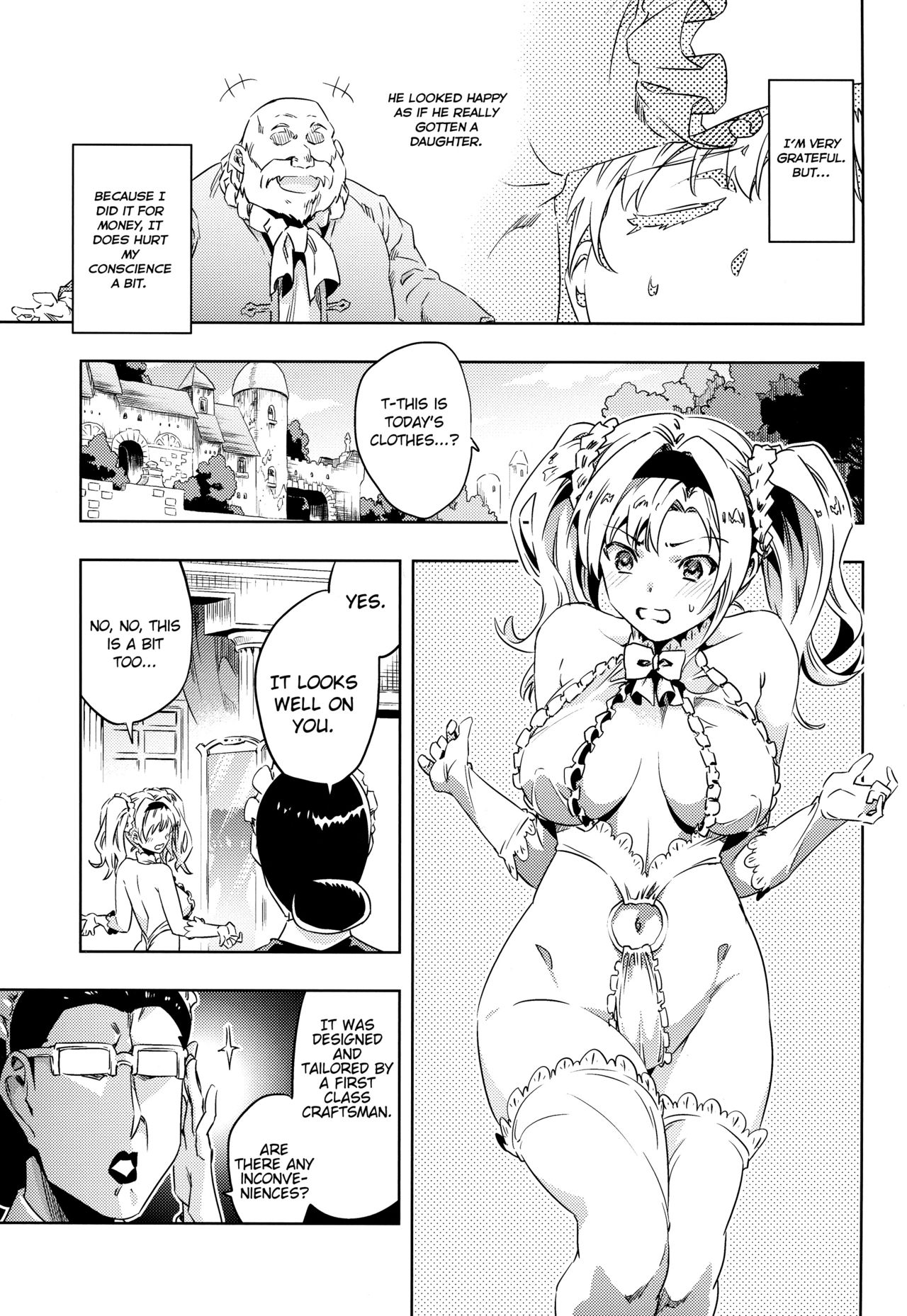 Zeta-hime, Kanraku. page 6 full