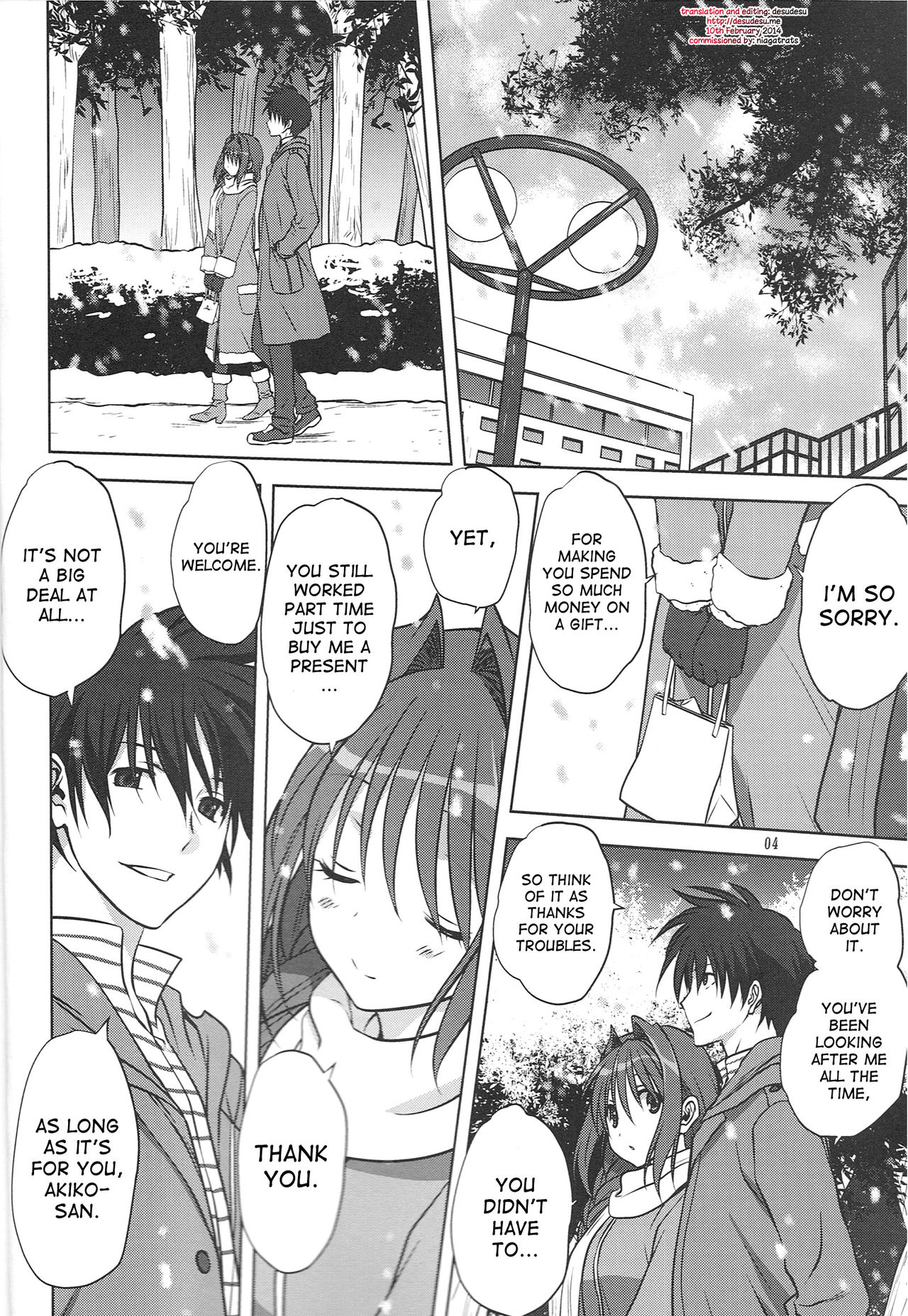 Akiko-san to Issho 13 page 3 full