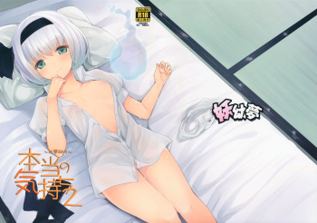 (Gensoukyou Summit 4) [Youyoumu (Nigo)] Hontou no Kimochi 2 ~Youmu days~ (Touhou Project) cover