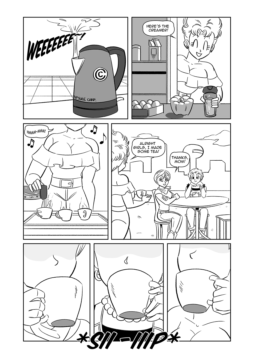 A Brief Affair! page 9 full