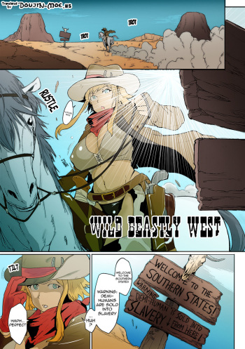 [Fan no Hitori] Wild Beastly West (Dropout) [English] [doujin-moe.us] [Colorized] [Decensored] [Digital] cover