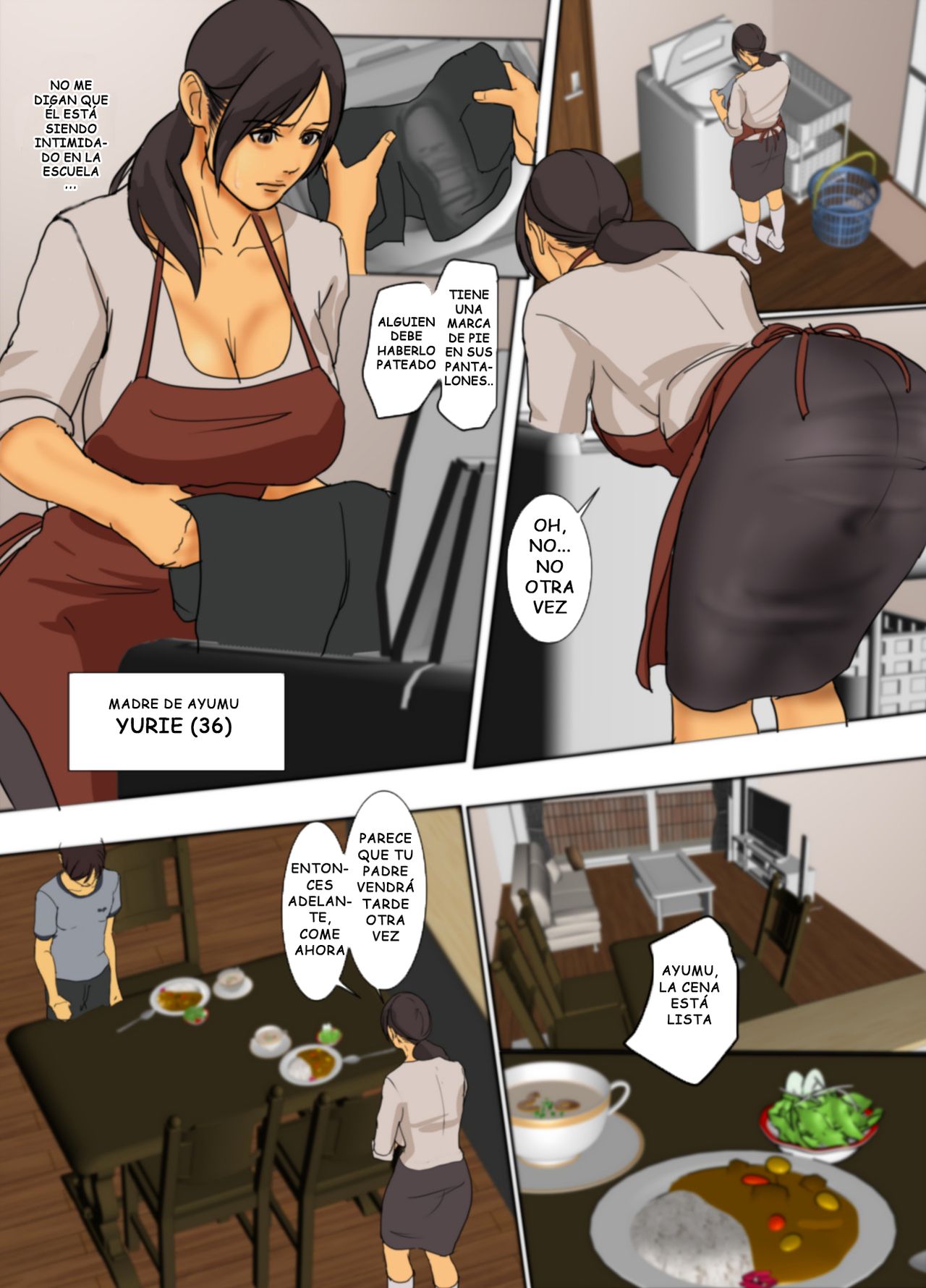Ikenie no Haha | Sacrificio de una madre page 3 full