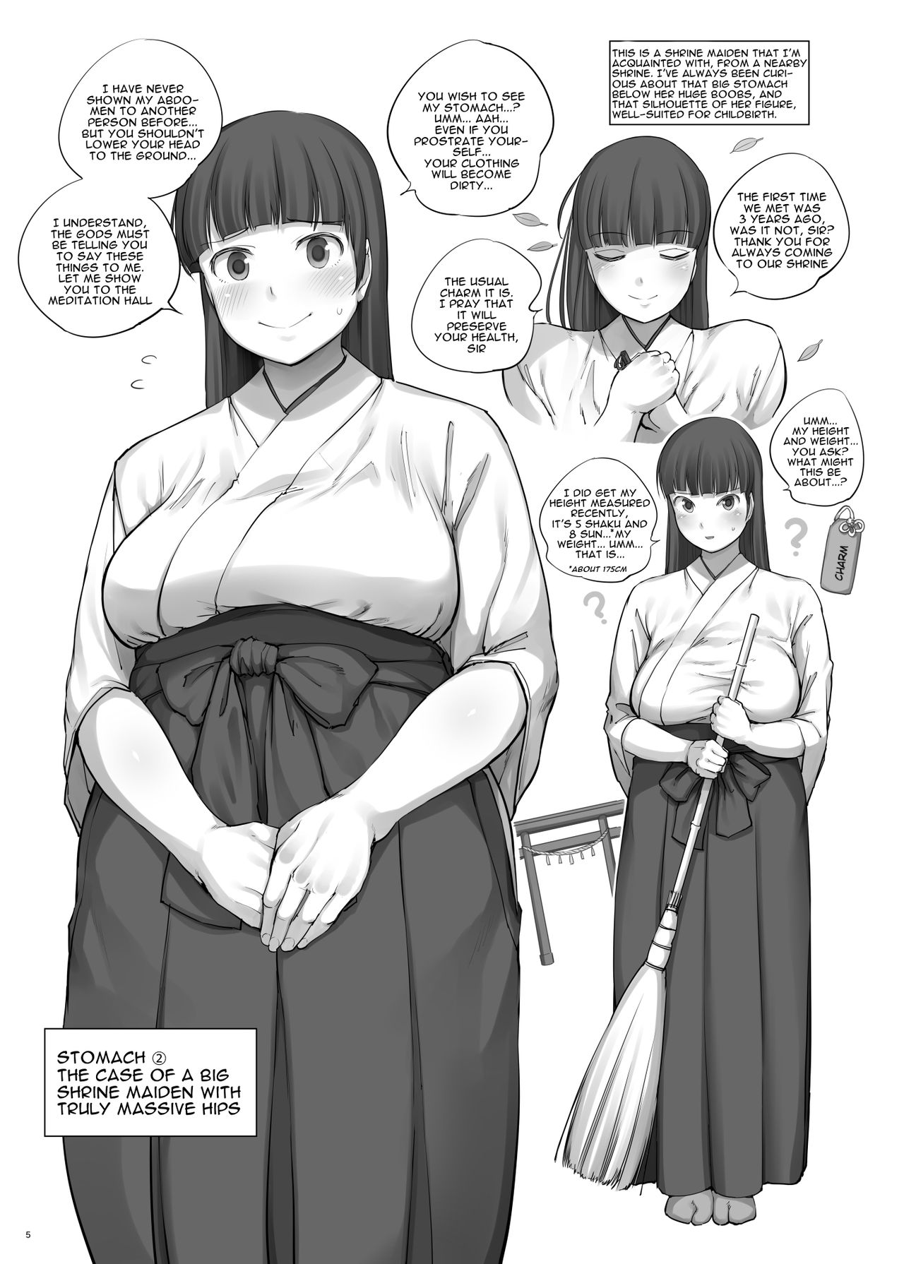 Onaka Sawarasete Kudasai | Please Let Me Touch Your Stomach page 6 full
