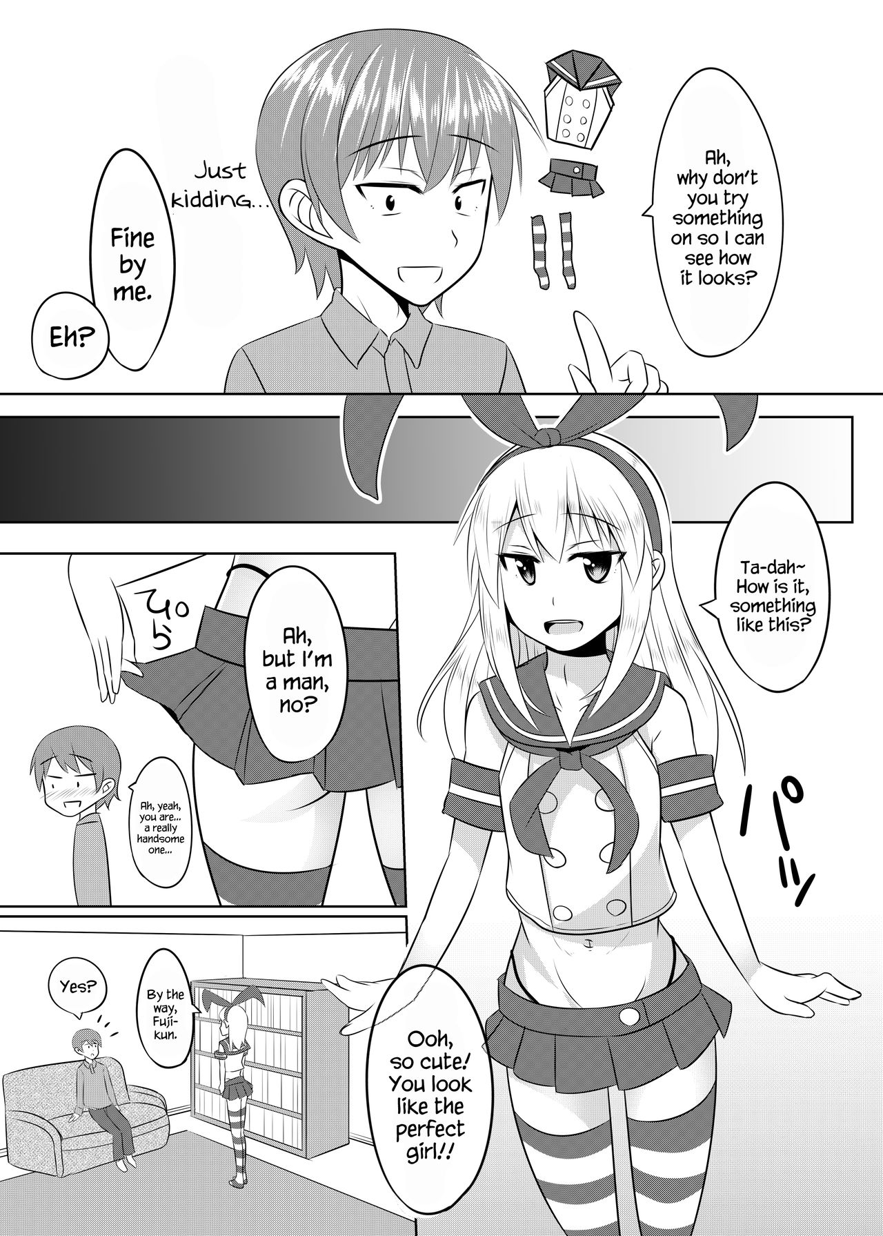 Seiyoku no Sugoi Otokonoko to Tsukiau Koto ni Natta Kekka w page 7 full