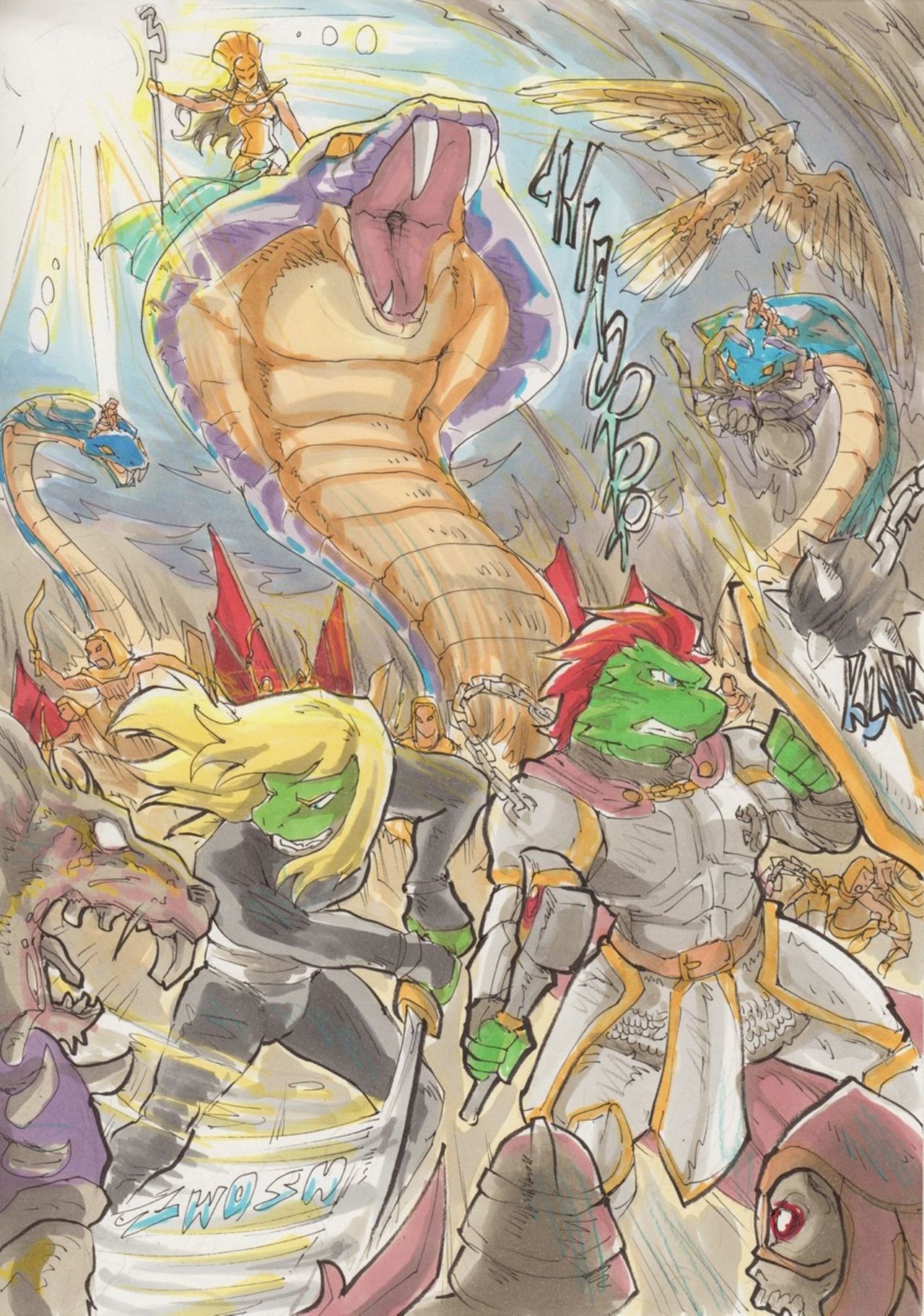Anubis Stories Chapter 5 - The Battle for Anubipolis page 11 full