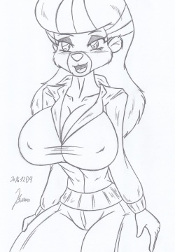 Rebecca Cunningham _ Tale Spin_ My miny Sketches work_2