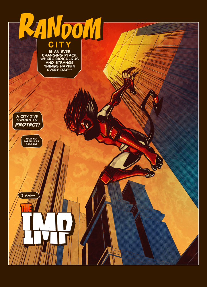 The IMP comic CHAPTER 1 page 2 full