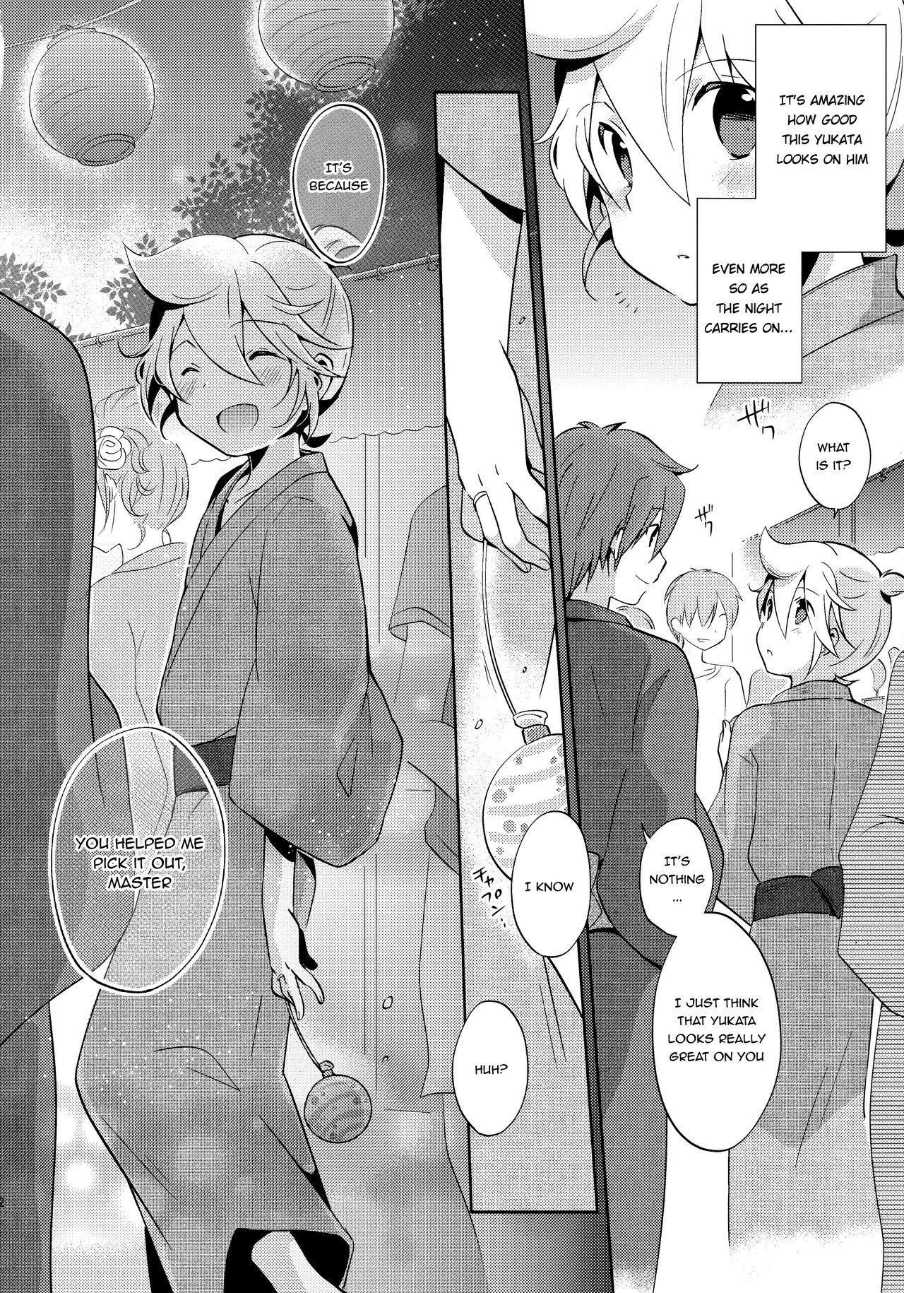 Issho ni Yukata Kimaster page 11 full