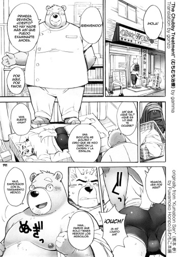 (C88) [Fuwamoko Honpo (gamma)] Muchimuchi Chiryou | The Chubby Treatment  (Kumabon San) [Spanish] [RAI] cover