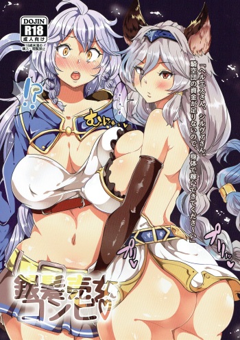 (C90) [TORYA! (YAC)] Ginpatsu Baijo Combi (Granblue Fantasy) cover