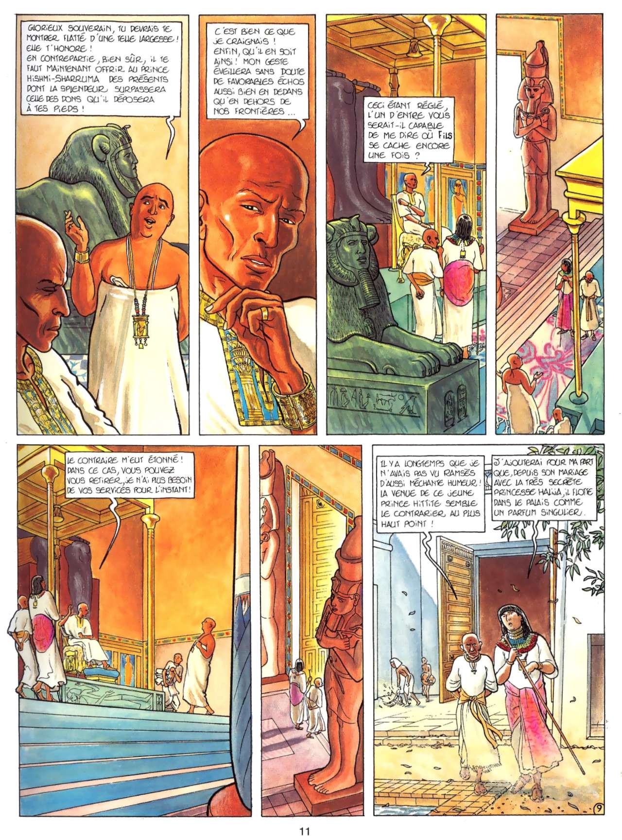 Les Héritiers du Soleil - 08 - Illusion page 12 full