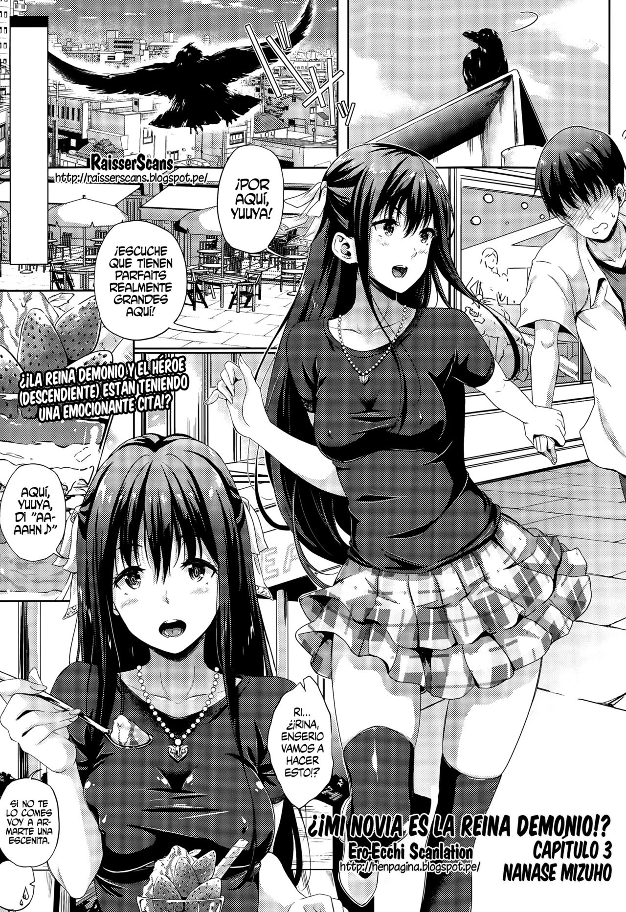 Oyome-san wa Maou!? | ¿¡Mi Novia es la Reina Demonio!? Ch. 3 page 2 full