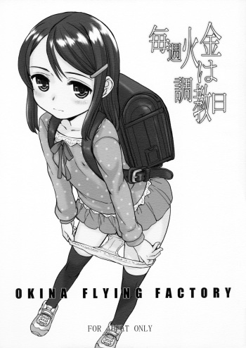 (C91) [Okina Flying Factory (OKINA)] Maishuu KaKin wa Choukyoubi cover