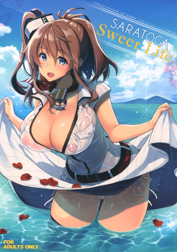 (C92) [CHIBIKKO KINGDOM (Kekocha)] SARATOGA Sweet Life (Kantai Collection -KanColle-) cover