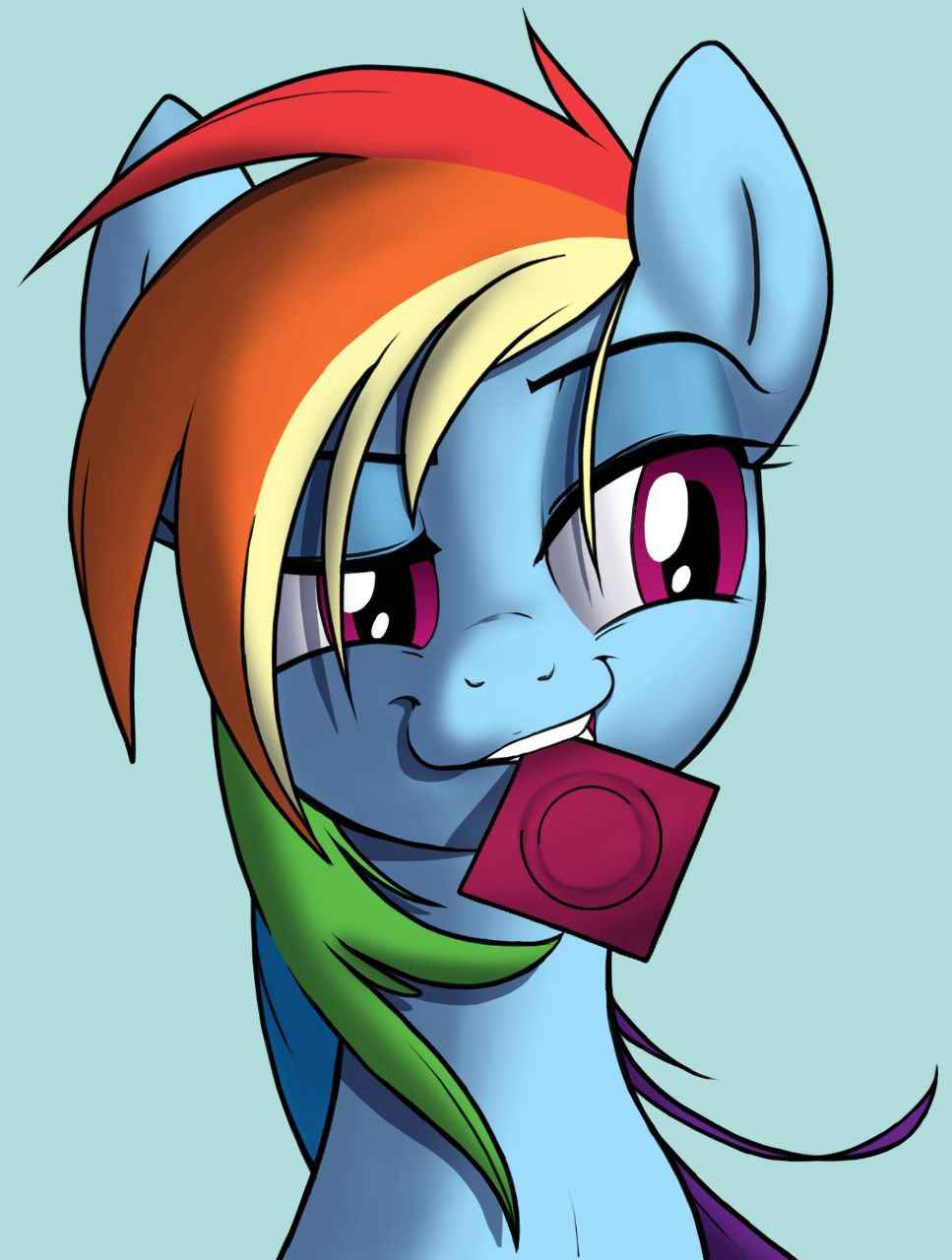 100% Rainbow Dash Mammal Edition page 1 full