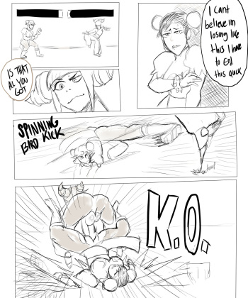 [Anonymous] Dorse Comic (Street Fighter) cover