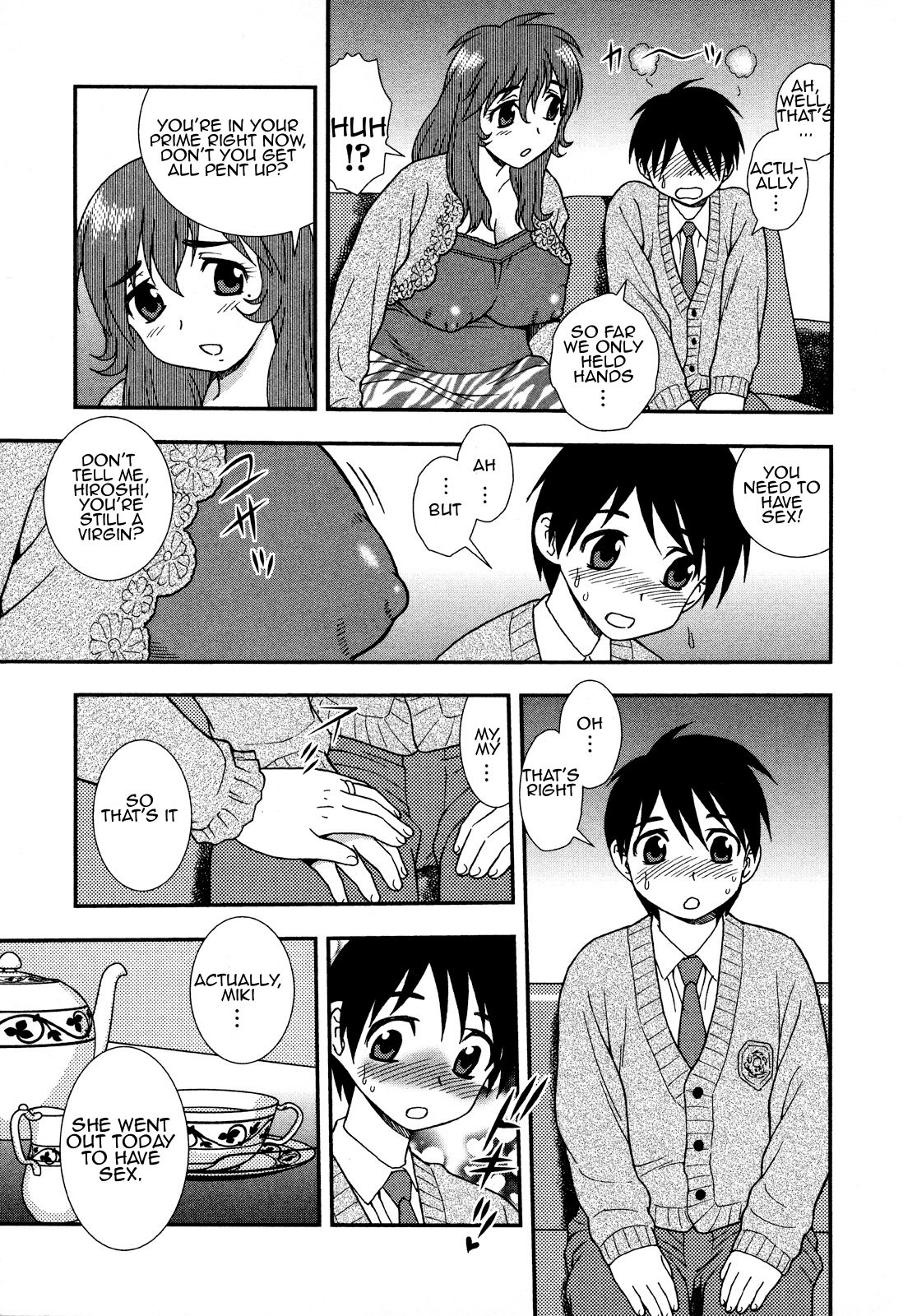 MILF ~Doutei Shibori~ | MILF Cherry Boy Squeeze page 5 full