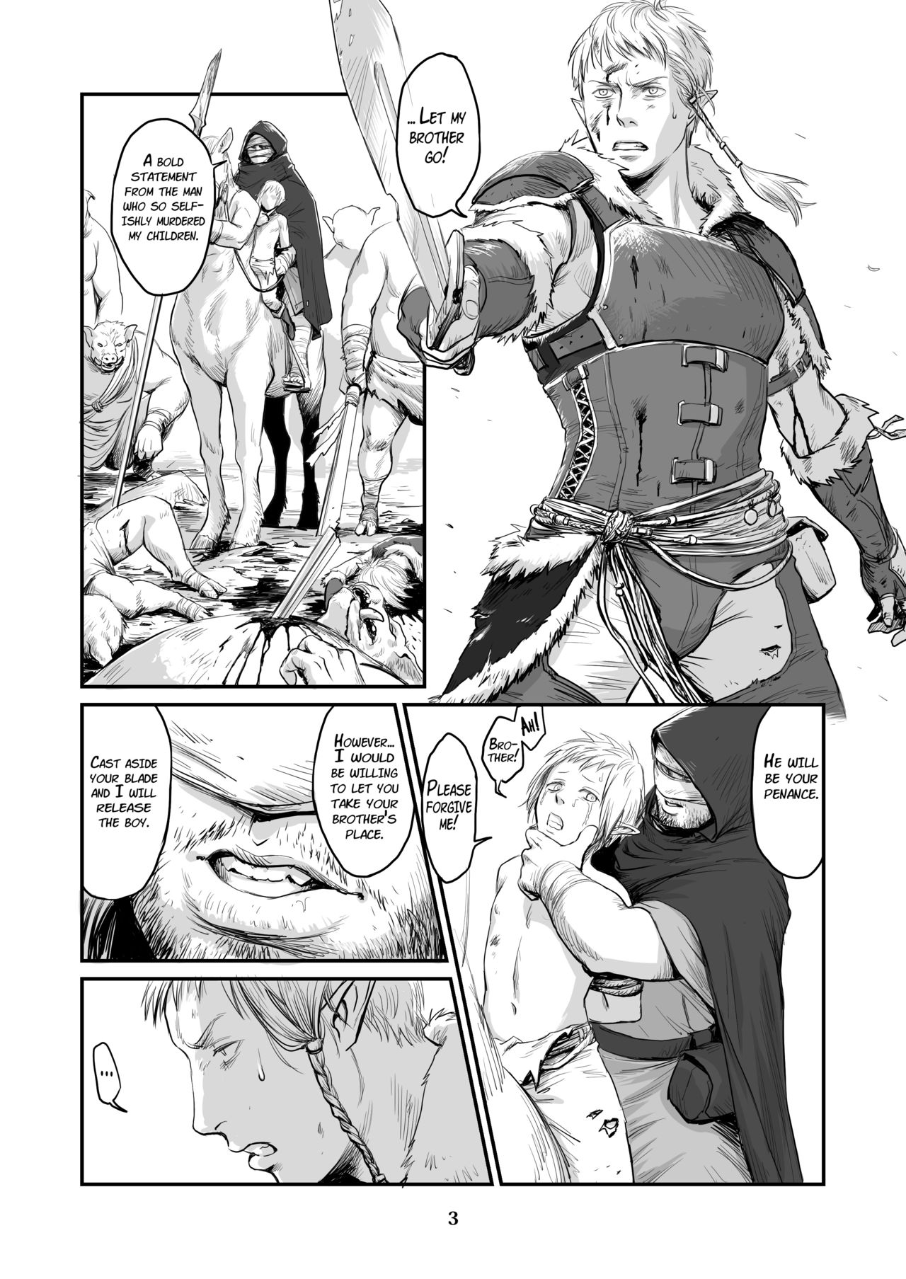Chikuhyou no Hanayome | The Orc Bride page 3 full