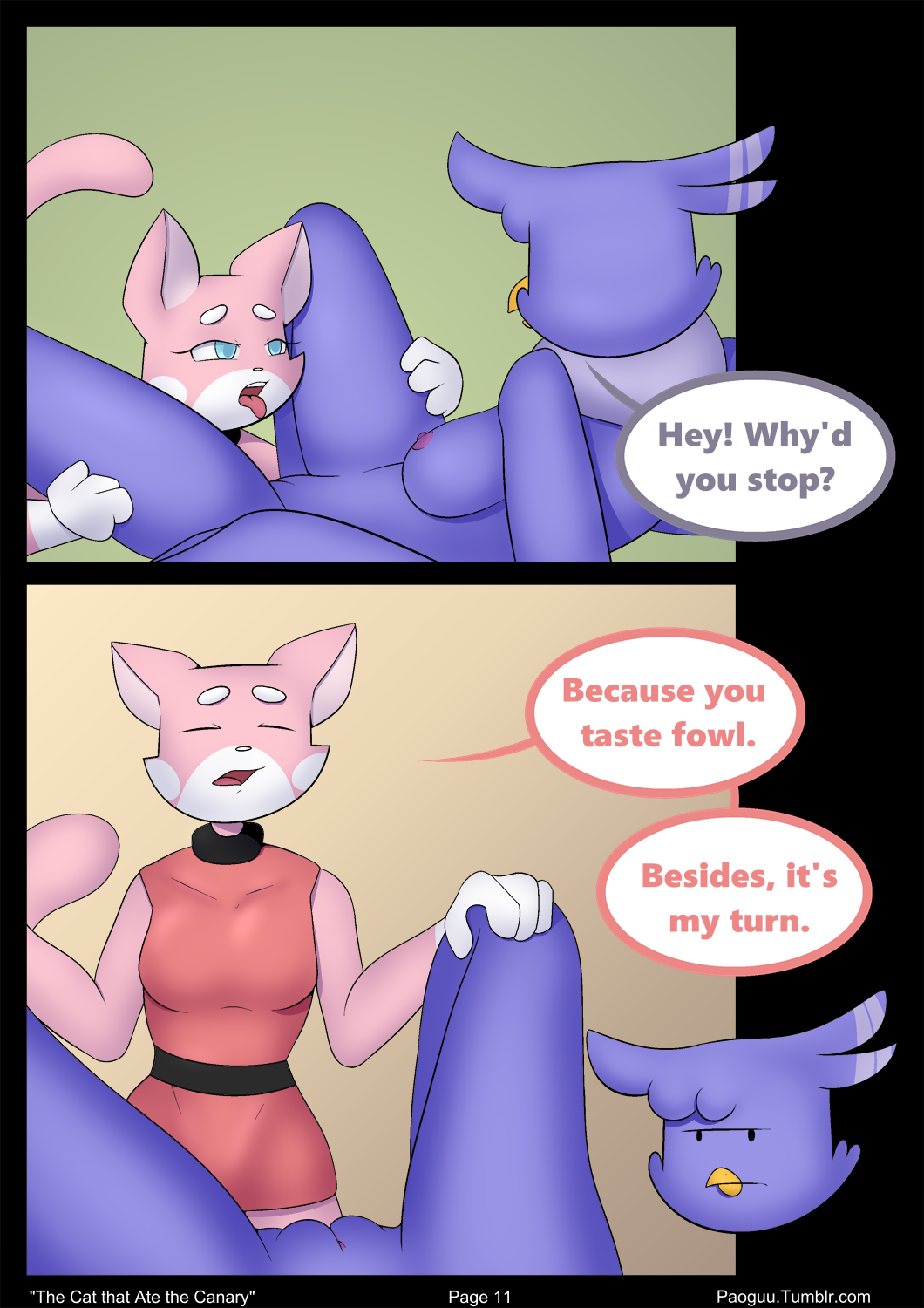 The Cat that ate the Canary page 12 full