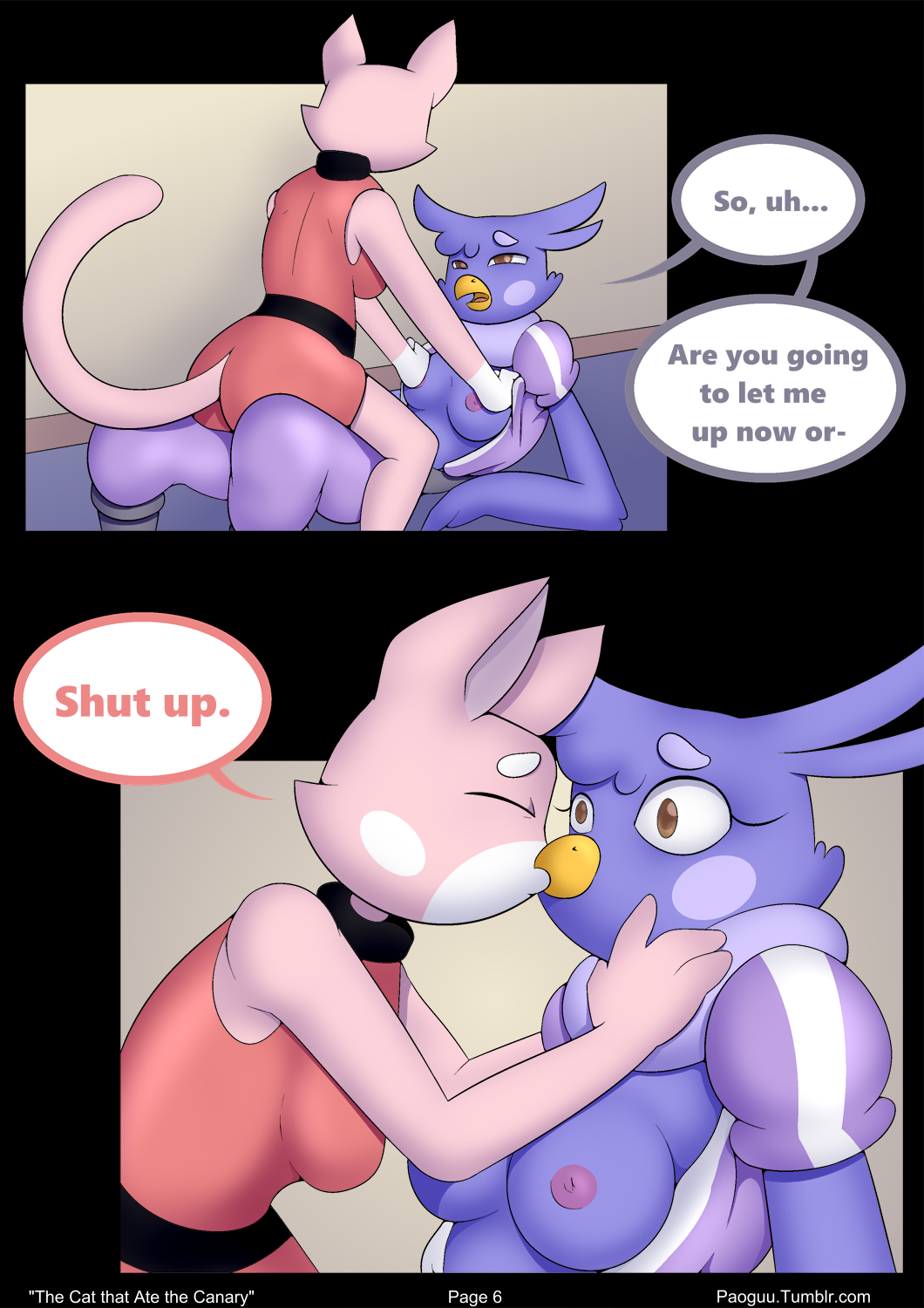 The Cat that ate the Canary page 7 full