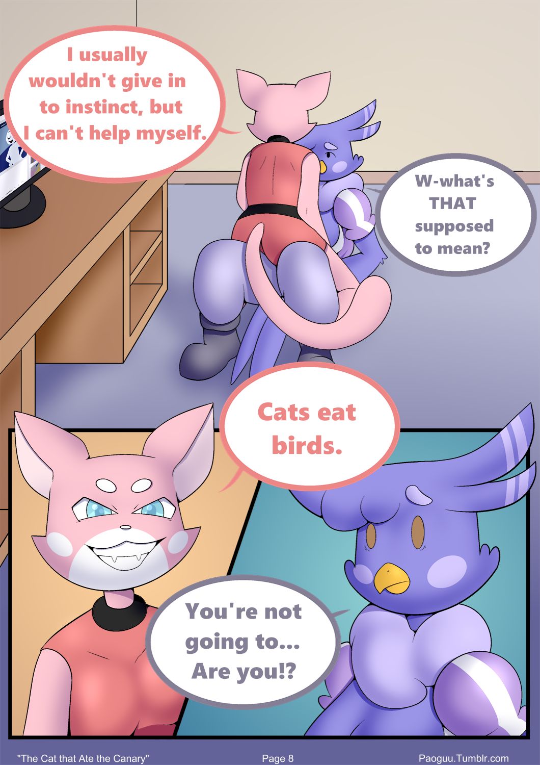 The Cat that ate the Canary page 9 full