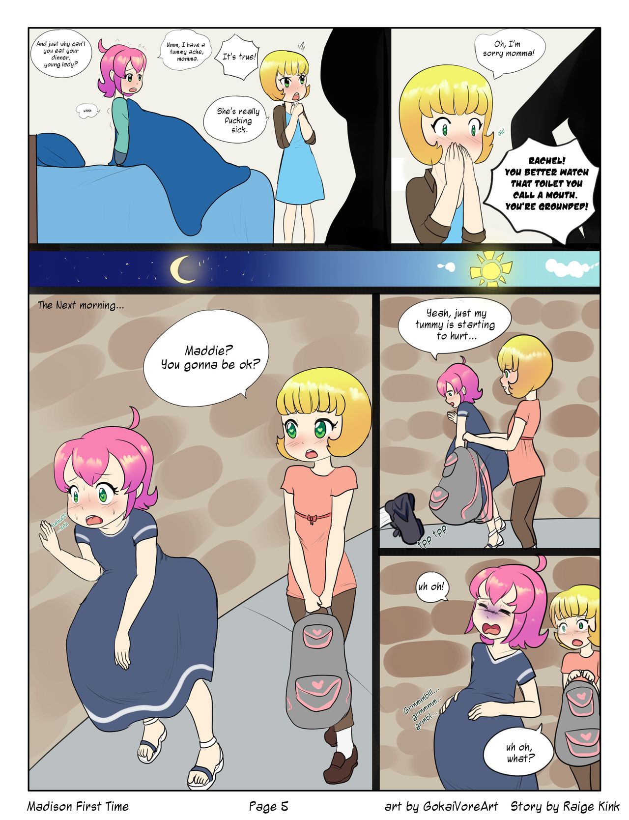 Madison's First Time page 5 full