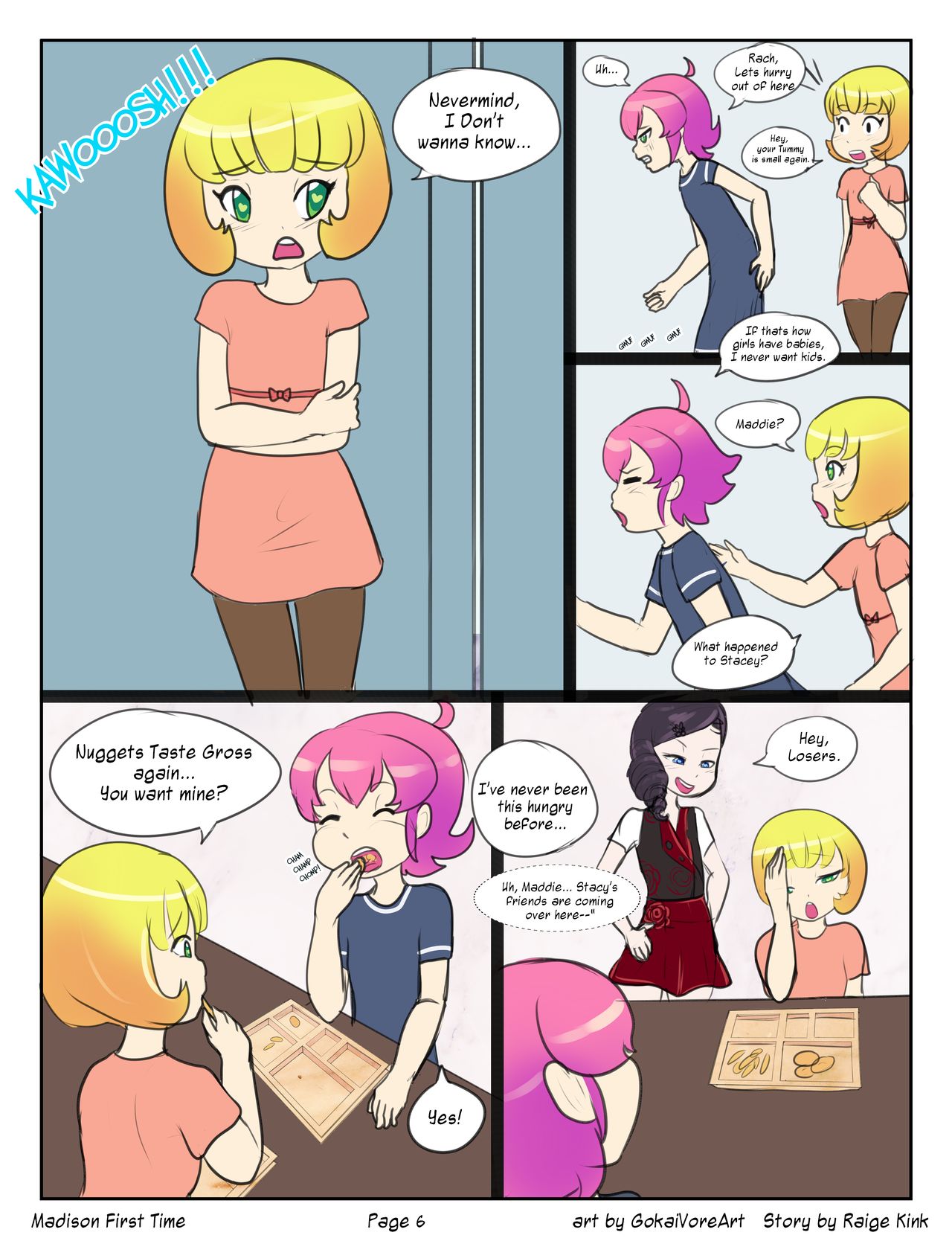 Madison's First Time page 6 full