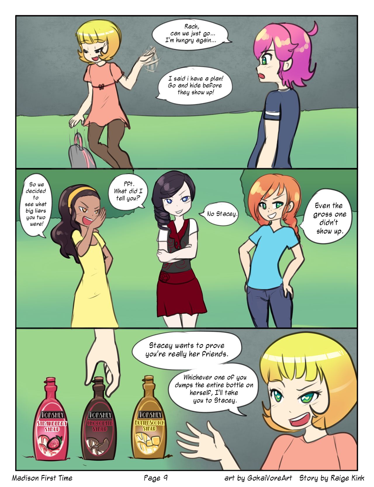 Madison's First Time page 9 full