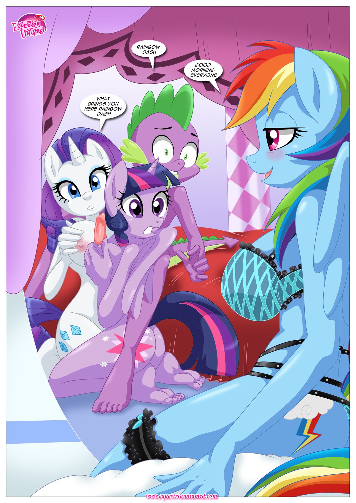 Rainbow Dash's Game of Extreme PDA page 11 full