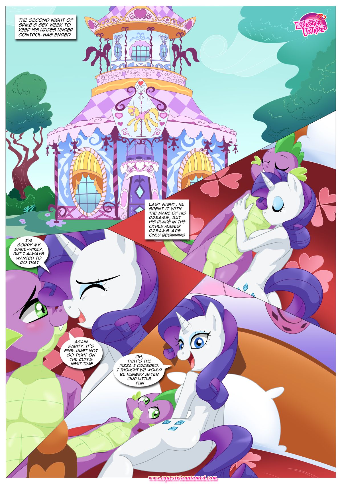 Rainbow Dash's Game of Extreme PDA page 2 full