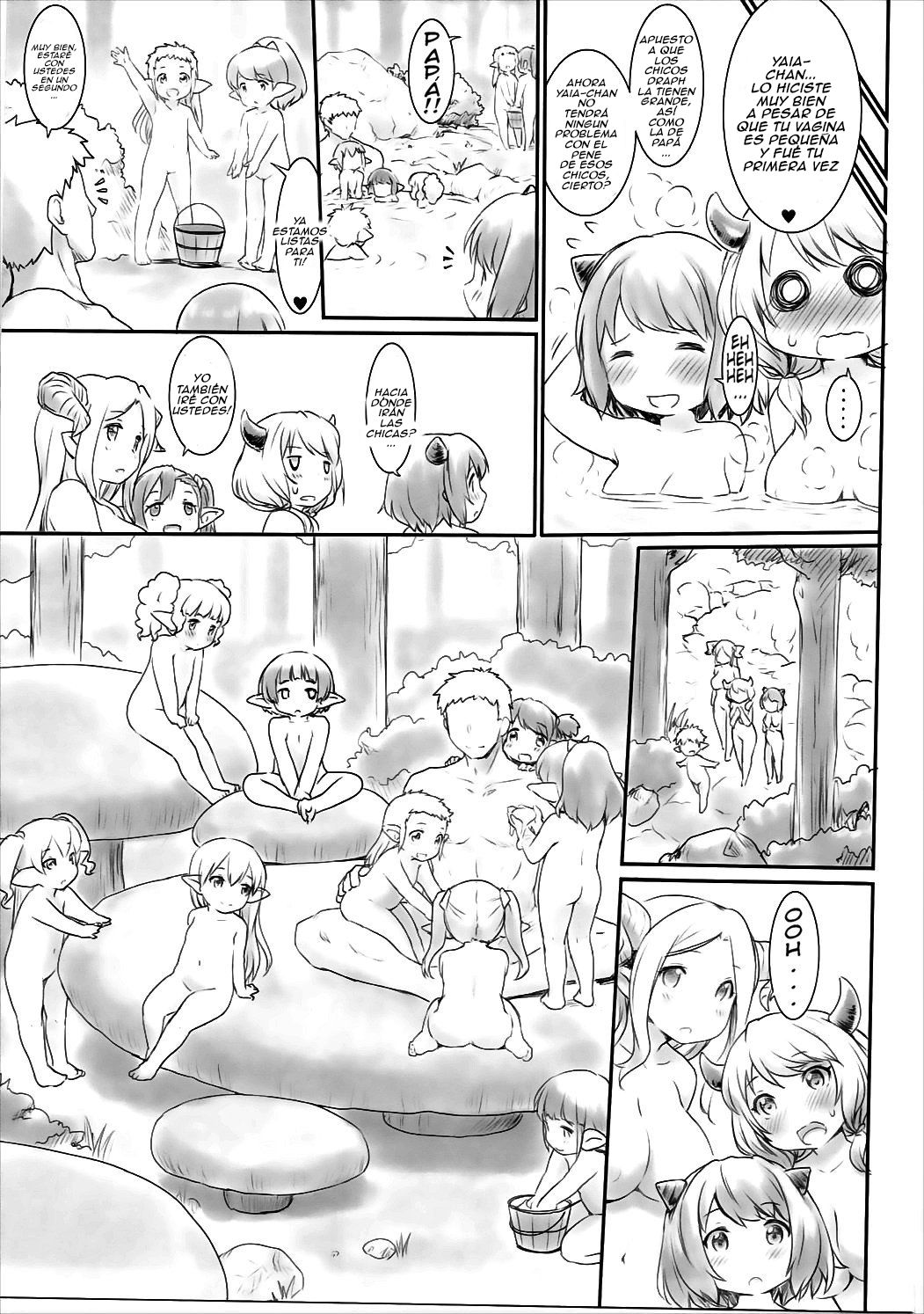 Rei no Shima ni Draph ga Futtekita.  | En cierta isla, llueven Draphs del cielo page 12 full