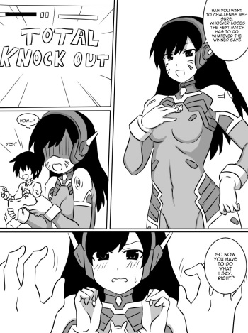 [Shikniful] D.va's Bet (Overwatch) cover
