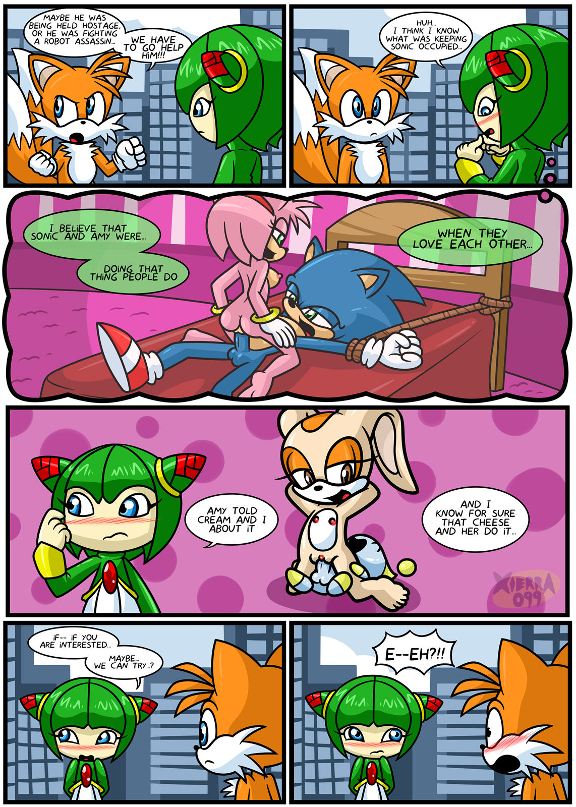 Tails & Cosmo's First Time page 3 full