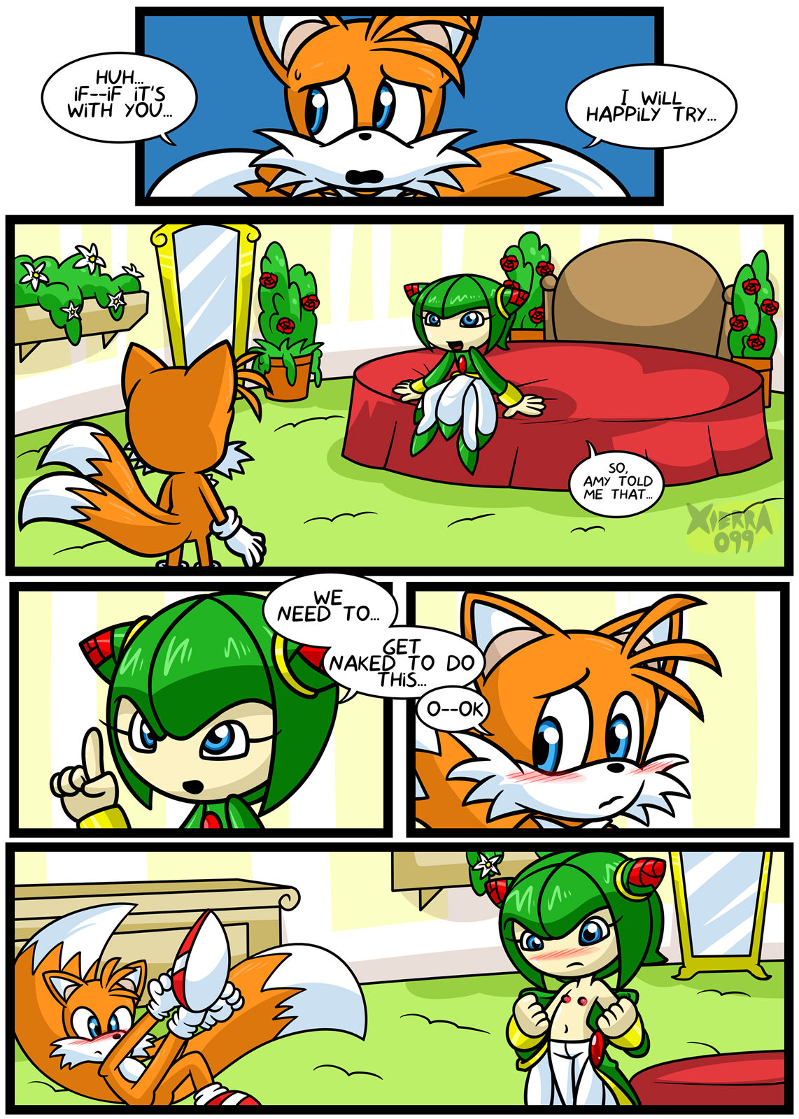 Tails & Cosmo's First Time page 4 full