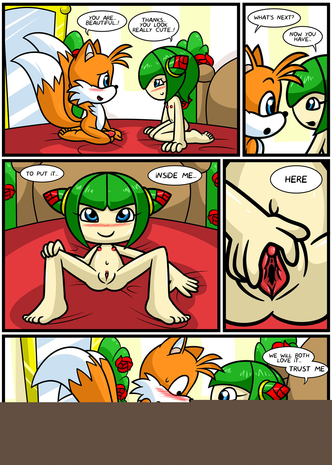 Tails & Cosmo's First Time page 5 full