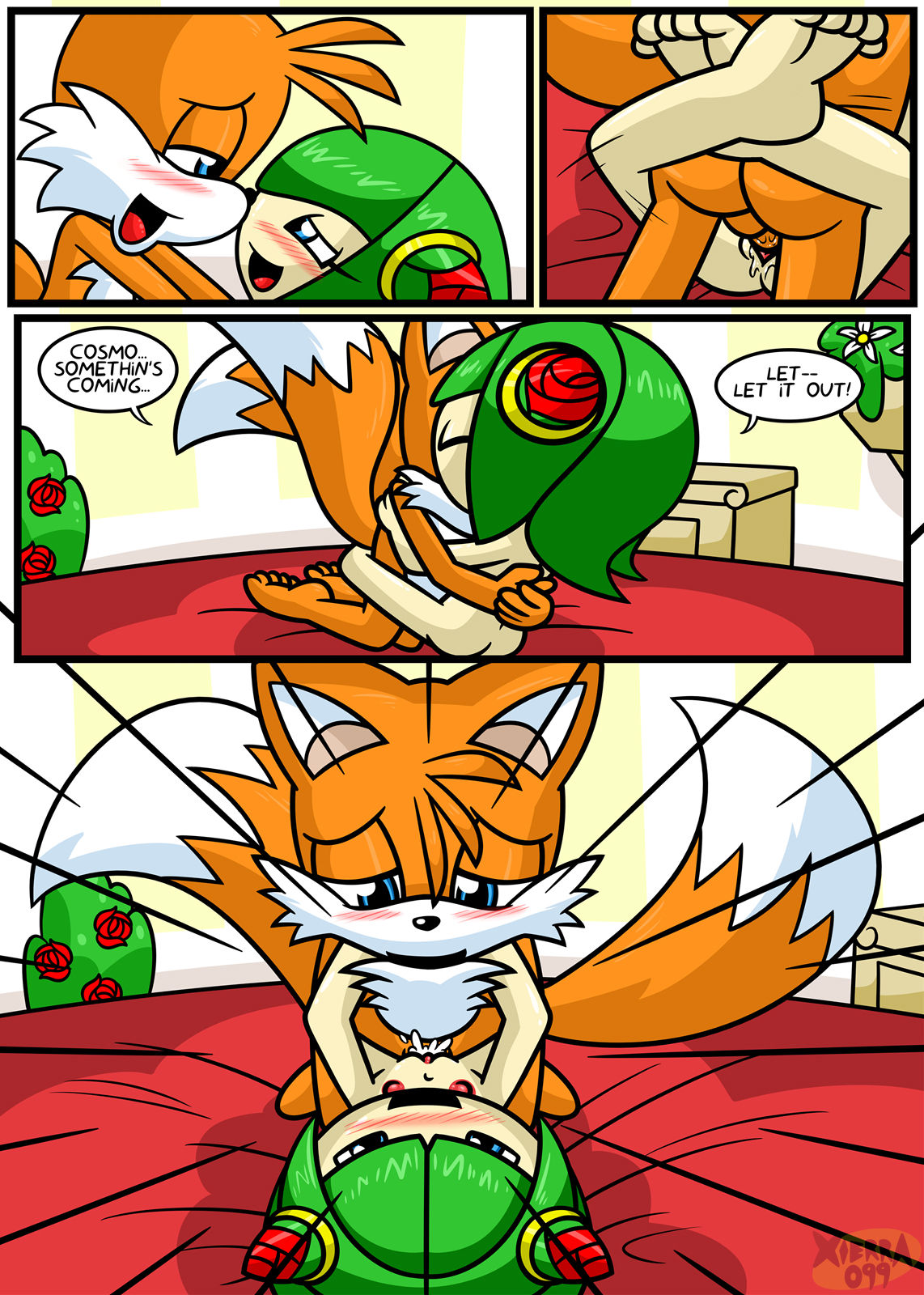 Tails & Cosmo's First Time page 7 full