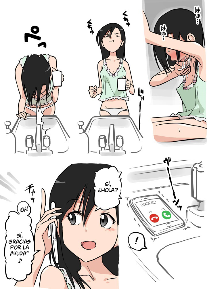 Soujiki ni Okasareta - Senmenjo Hen - | Acosada por una aspiradora - En el baño - page 10 full