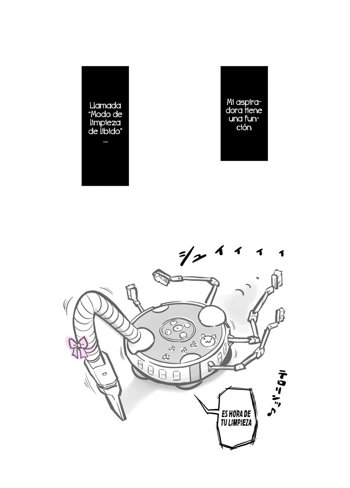Soujiki ni Okasareta - Senmenjo Hen - | Acosada por una aspiradora - En el baño - page 3 full