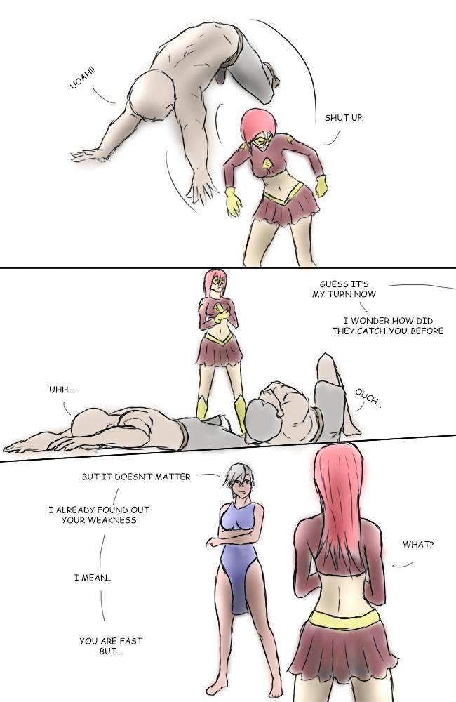 Justice In Crisis - CH 1 - Superheroine Red Bullet page 10 full