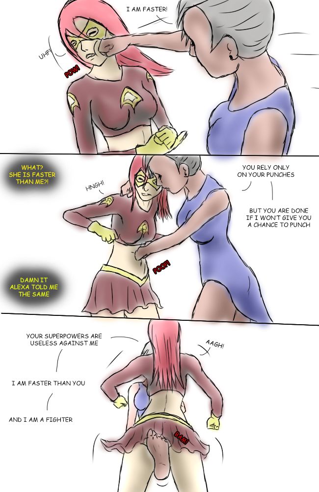 Justice In Crisis - CH 1 - Superheroine Red Bullet page 11 full