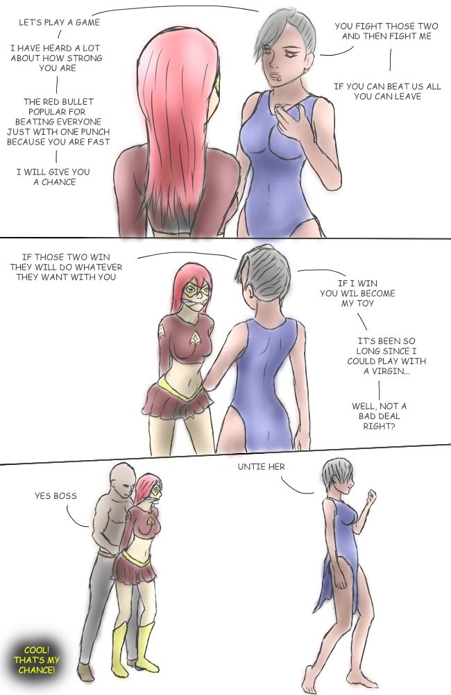 Justice In Crisis - CH 1 - Superheroine Red Bullet page 7 full