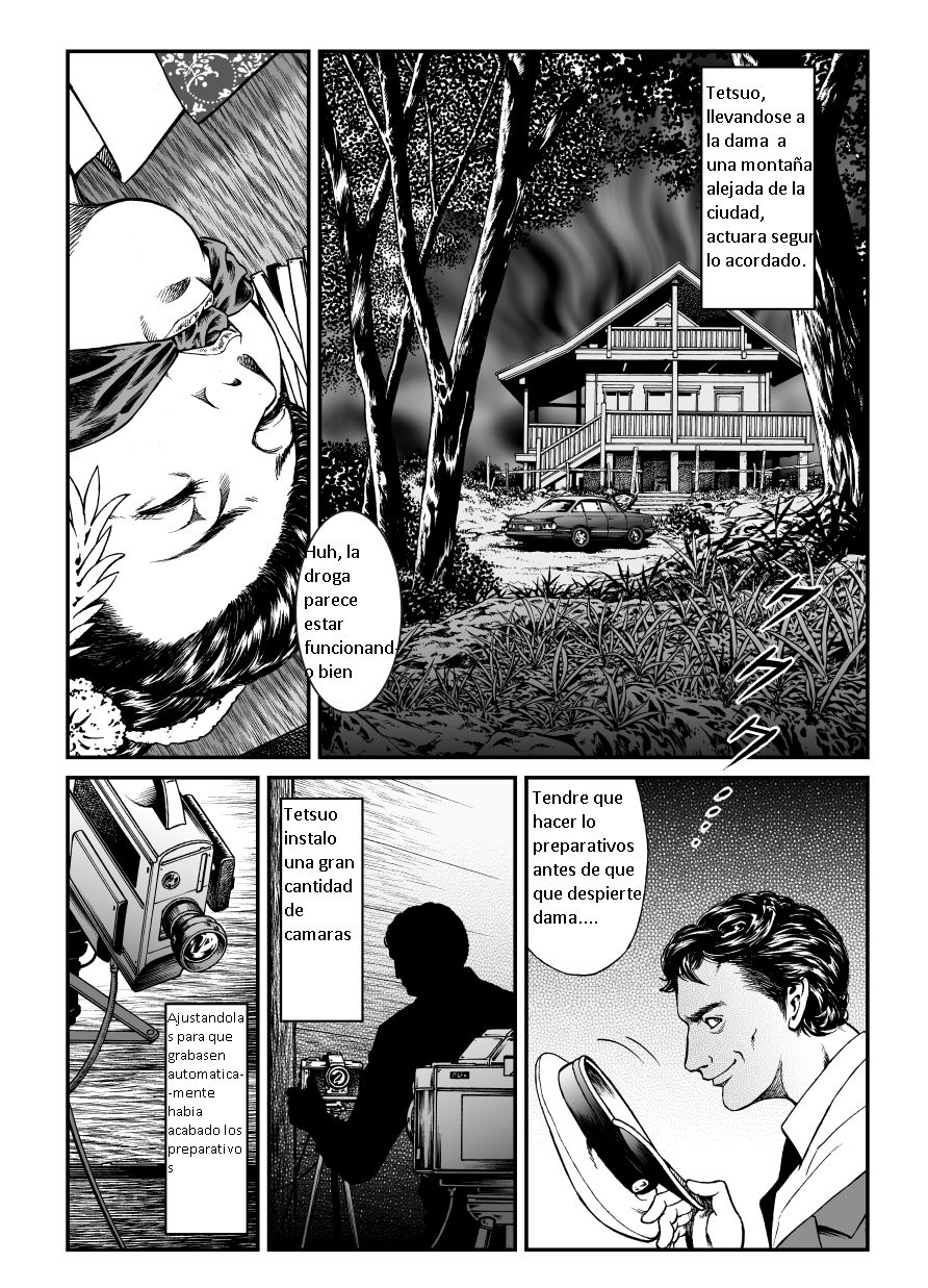 Yokubou Kaiki Dai 446 Shou -Shouwa Ryoukitan Nyohan Shiokinin Tetsuo 1 Gion Maiko Yuukai Jiken - | Tetsuo 1 El secuestro de la Maiko de Gion. page 4 full
