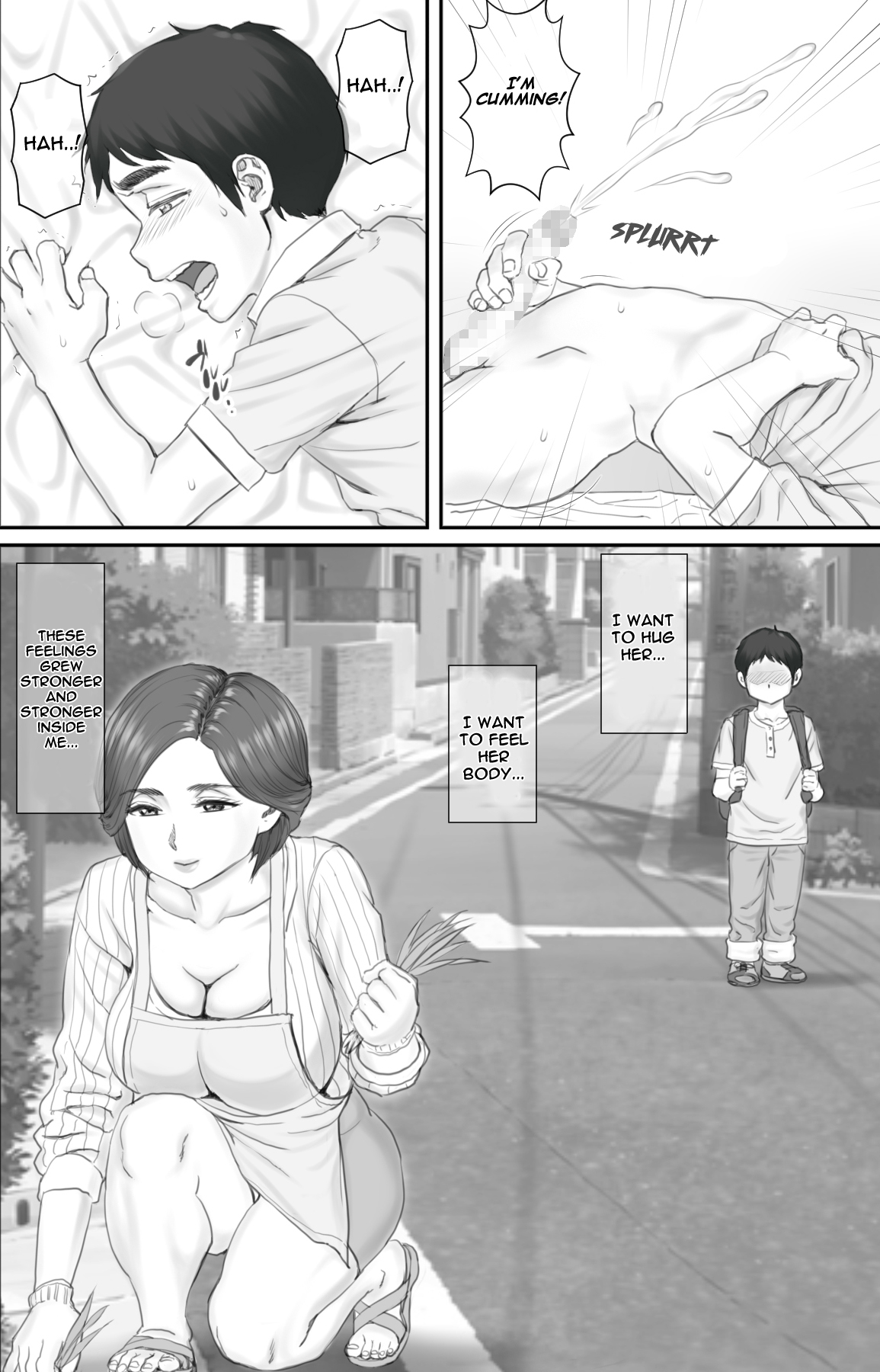 Boku no Kanojo wa 40-sai no Hitozuma de Mama no Tomodachi | My Girlfriend is my mom's friend - A 40 year old housewife page 12 full