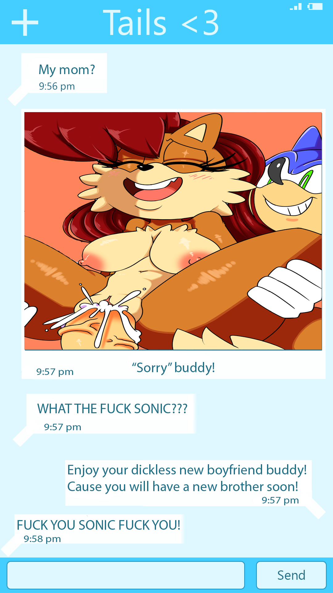 Sonic/Tails cuckholding - The Right Way page 5 full