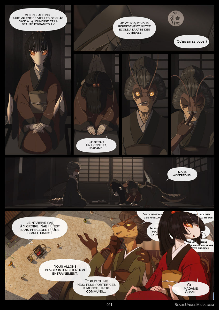 Blade Under Mask Ch. 1 page 11 full