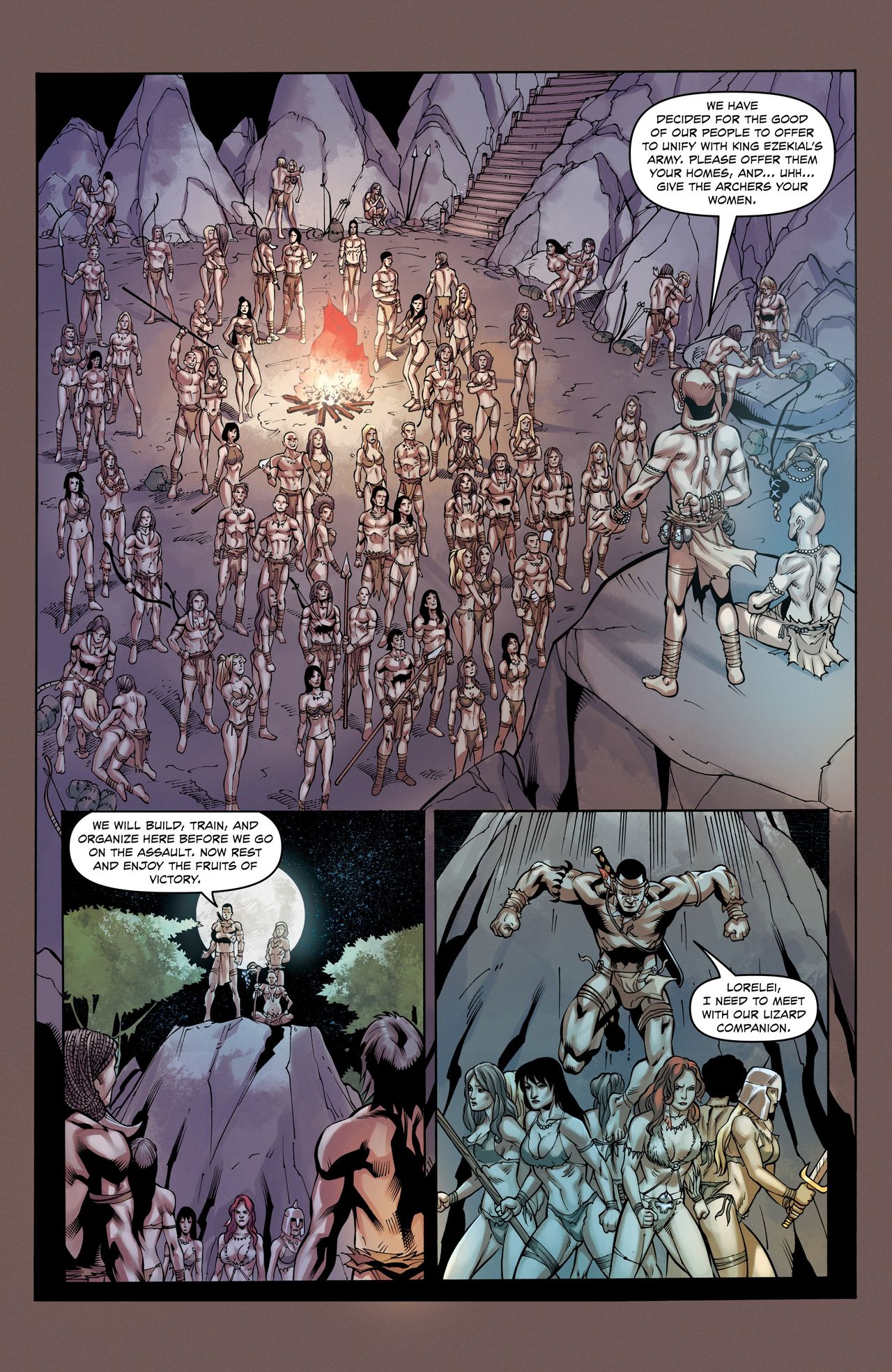 Jungle Fantasy - Survivors #3 page 7 full
