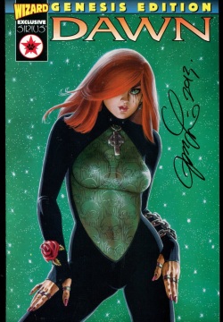 J. MICHAEL LINSNER - 1999 DAWN  GENESIS EDITION SKETCHBOOK